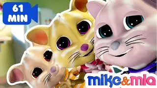 Three Little Kittens | Nursery Rhymes and Kids Songs | Kittens Cat Songs by Mike and Mia