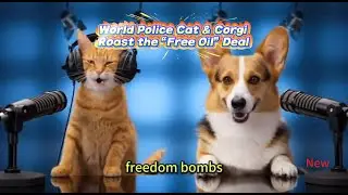 World Police Cat & Corgi Roast the &ldquo;Free Oil&rdquo; Deal 🔥