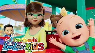 A Roda do Ônibus 😍 Músicas Infantis Brasileira - LooLoo Kids Português