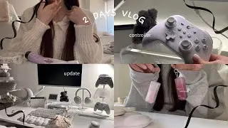 2days vlog𖥻˚₊お部屋のアップデート、3coins、Francfrancの購入品開封💎room makeover/desk setup/unboxing