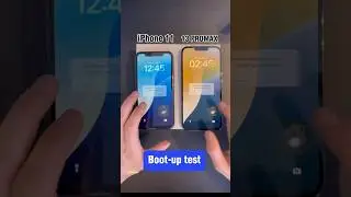 iPhone 11 Vs iPhone 13 Promax 🤯 boot-up test