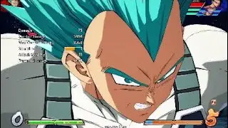 Vegeta Blue Advanced Combos DBFZ (Obsolete)