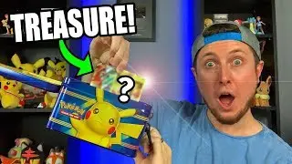 SECRET RARE TREASURE INSIDE THE POKEMON CARD COLLECTORS TIN! (Opening)