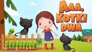 Aaa kotki dwa - Kiciu, kiciu | Piosenka dla dzieci | Melorymki