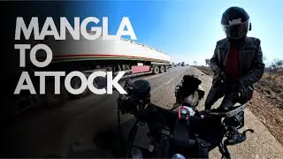 Mangla to Attock - Road trip on a Bike