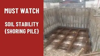 Shoring pile techniques for multi-basement construction |civil engineering| shoring|