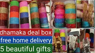 Aisi Eid Offer Nahi Dekhi | Rs.1000 Deal Box + 5 Gifts | Free Delivery | Fancy Churi Wholesale
