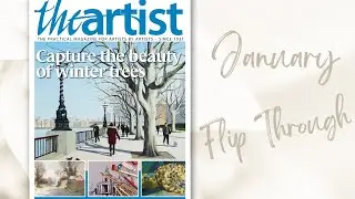 The Artist Magazine - 🎨🖌 January 2022 Flip Through 🎨🖌