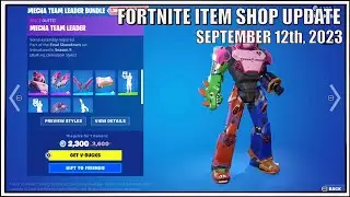 Fortnite Item Shop | Mecha Team Leader RETURNING?! | September 12th, 2023 | (Fortnite Battle Royale)