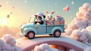 Dreamy Animated Cloud Adventures for Baby Sleep & Relaxation - 10 Hours of Soothing Bedtime Lullaby