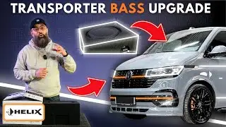 VW TRANSPORTER SPECIFIC HELIX SUBWOOFER SOLUTION #transportersubwoofer #vwtransporter #helixsubwoofe