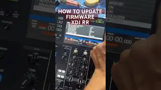 HOW TO UPDATE FIRMWARE PIONEER XDJ RR #pioneer #ytshorts #youtubeshorts #update #firmware