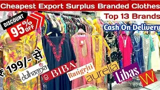 Branded Export Surplus Women Wear | Cheapest Ladies Kurtis | Women Wear Wholesale | Vani Enterprises