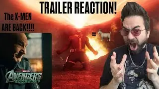 Avengers Doomsday X-Men Trailer REACTION! Cyclops | Patrick Stewart | Ian McKellen Magneto