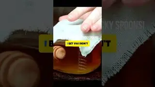 Honey Hack  No More Sticky Spoons! #Shorts