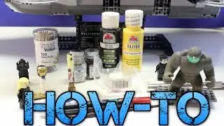 How to Make Your Own Custom Minifigs - LEGO Tutorial