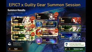 Epic Seven X Guilty Gear Summon Session