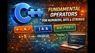 Podcast - C++ Basic Operators on Fundamental Data Types