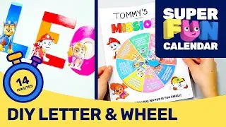 Super Fun Calendar - Paw Patrol DIY Arts and Crafts: Chore Wheel - PAW Patrol Official & Friends