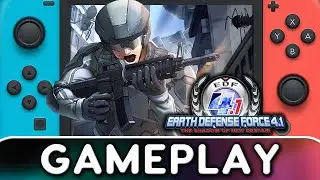 EARTH DEFENSE FORCE 4.1 | Nintendo Switch Gameplay