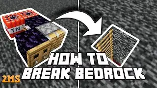 How to Break Bedrock | Minecraft 1.19