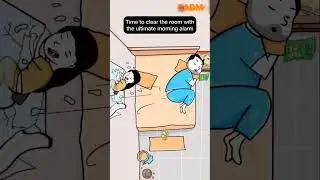 No snooze button needed,its time to start the day with morning alarm#goodmorning#morning#funny#reels
