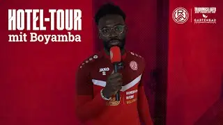 Kleine Hotel-Tour mit Joseph Boyamba | Winter-Trainingslager Türkei 24/25 | #immeRWEiter #nurderrwe