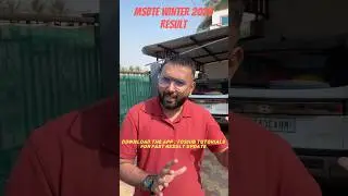 Msbte Result Winter 2025 Date | Important Update | Toshib Tutorials