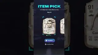 Base Icon Matchday Pick (Cafu or Carlos Alberto) SBC Player Pick - FC 26 Ultimate Team