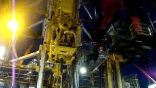 Manriding in the derrick!!