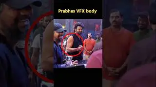 Prabhas Body VFX Trolls Exposed 🔥 Raja Saheb Shooting Proof #tollywood #telugushorts #shorts