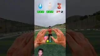 Asmr catching the ball ⚽ & balloon🎈 #football #satisfying #challenge #asmr #ball #worldcup #soccer