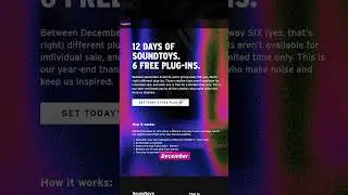 6 FREE Plugins (for the next 12 days only!!) - Don't miss out!