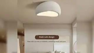 A must-have product!&nbsp;Nordic Minimalist Wabi Sabi Affordable Luxury Ceiling Lights Cream Style Bedr
