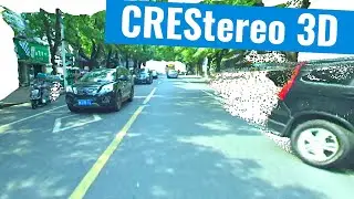 3D Point Cloud - CREStereo Neural Stereo Matching (ONNX)