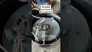 Penyebab nasi berair dan cepat basi pada magic com atau rice cooker