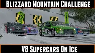 Blizzard Mountain Challenge V8 Supercars On Ice