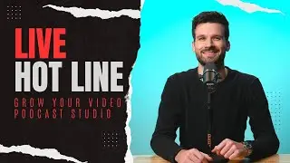 Studio Owner HOTLINE | Grow your Podcast Studio | LIVESTREAM