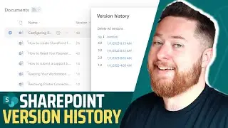 Master SharePoint Version History for Document Management