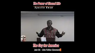 The Power of Eternal Life - The Cry for America #ministry  #revival  #walkinspiritoftheholyspirit