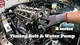 Timing Belt & Water Pump | '94 Integra GSR Head Build | PART 1