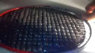 Satisfying black glossy slime pressing asmr😘😘