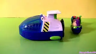 Zing Ems Spaceship Launcher Playset Toy Story Disney Launch Woody Buzz Lightyear RC