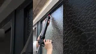 You can do it! How to caulk window glass?#homeimprovement #windowinstallation #windowglass