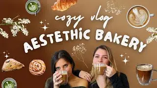 Cozy Vlog pt.1 🧸☕️ Aesthetic Bakery in Texas