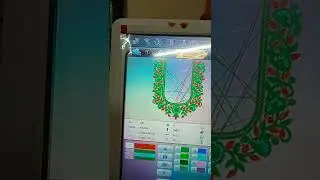 how to select a colour in RRR computer embroidery design easy method part 1 🤩👍