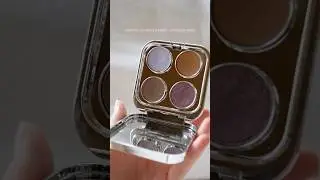 The perfect travel palette for deep winter complexions ❄️💜 #coloranalysis #eyepalette  #makingitup