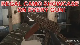 REGAL CAMO! ALL GUNS SHOWCASE! - Modern Warfare Remastered!
