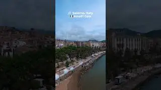 🇮🇹 Elegant Salerno, Italy | 4K Drone Tour of the Harbor Front