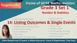 Listing Outcomes & Single Probabilities 👉 Lesson 14